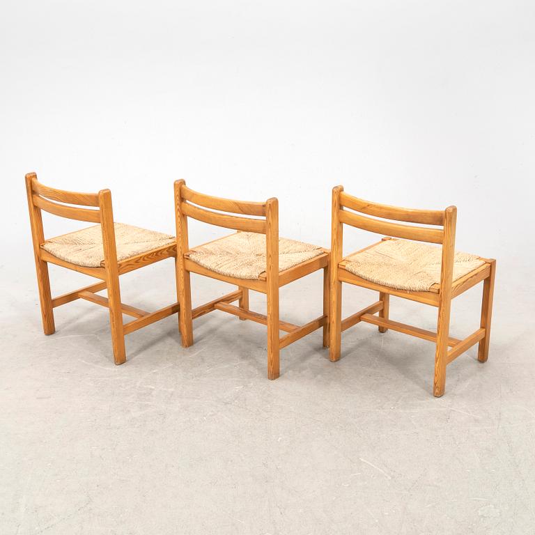 A set of six 'Asserbo' pine armchairs by Børge Mogensen for Karl Andersson & Sons.