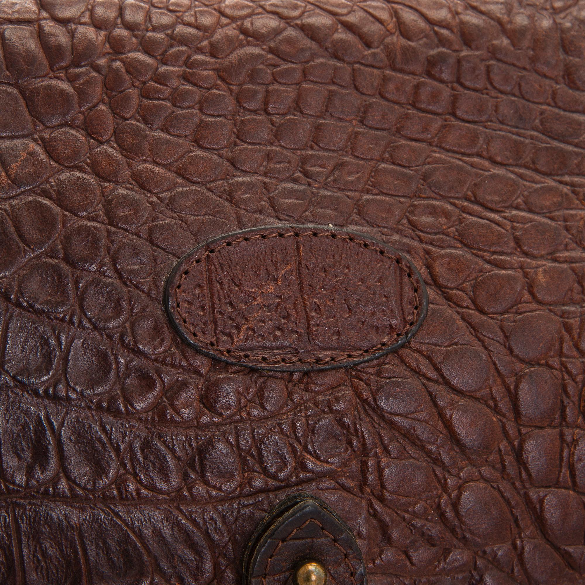 Mulberry, väska samt kalender omslag och plånbok, vintage, England.