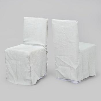 Paola Navone, A set of four dining chairs 'Ghost 23', Gervasoni Italy.