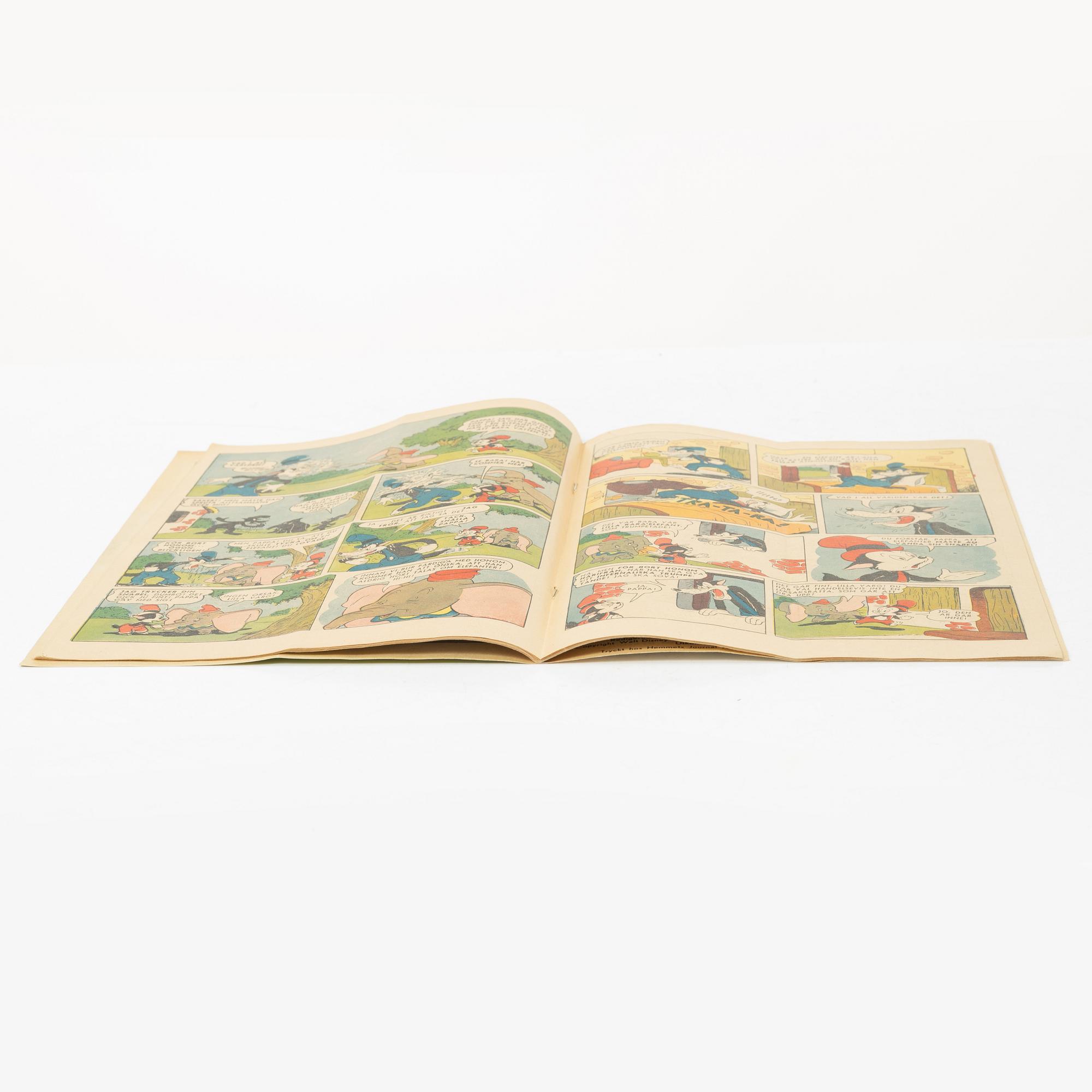 Comic book, “Kalle Anka & Co”, No. 11, 1950.