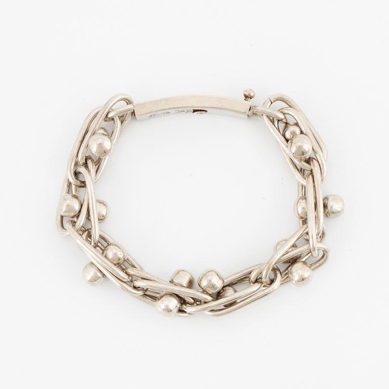 Silver bracelet, Mexico.