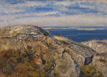 756. Bruno Liljefors, Brooding eider.