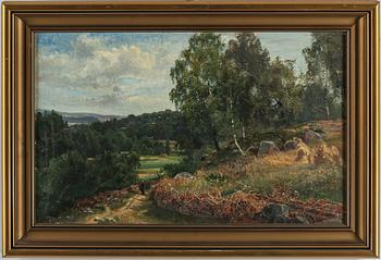 ANNA GARDELL-ERICSON, oil on canvas/panel, signed and dated -75.