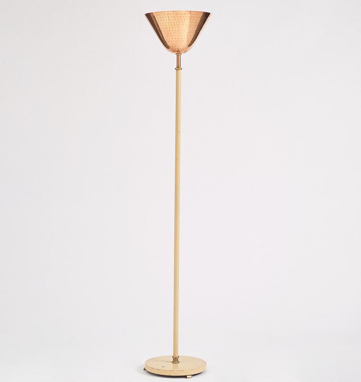 Carl-Axel Acking, a floor lamp model "2646", Bröderna Malmströms Metallvarufabrik, Malmö 1940s-50s.