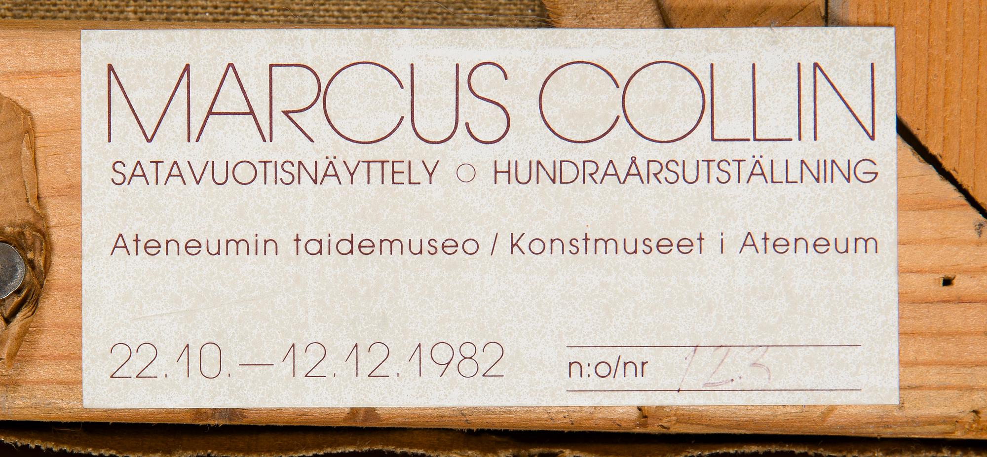 Marcus Collin, Talvi-ilta.