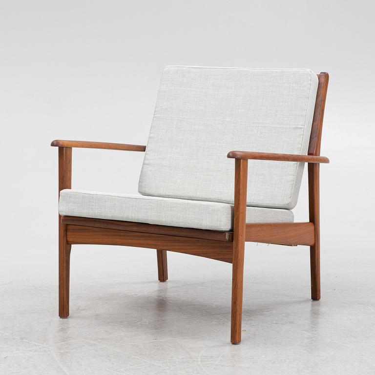 A 1950s/60s teak easy chair.