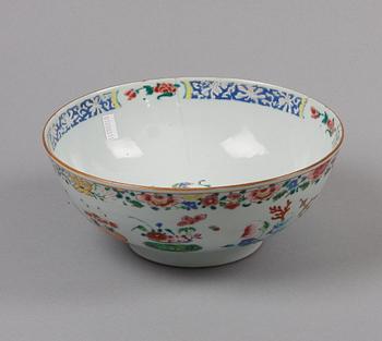 SKÅL, porslin, Qianlong, Kina 1700-tal.