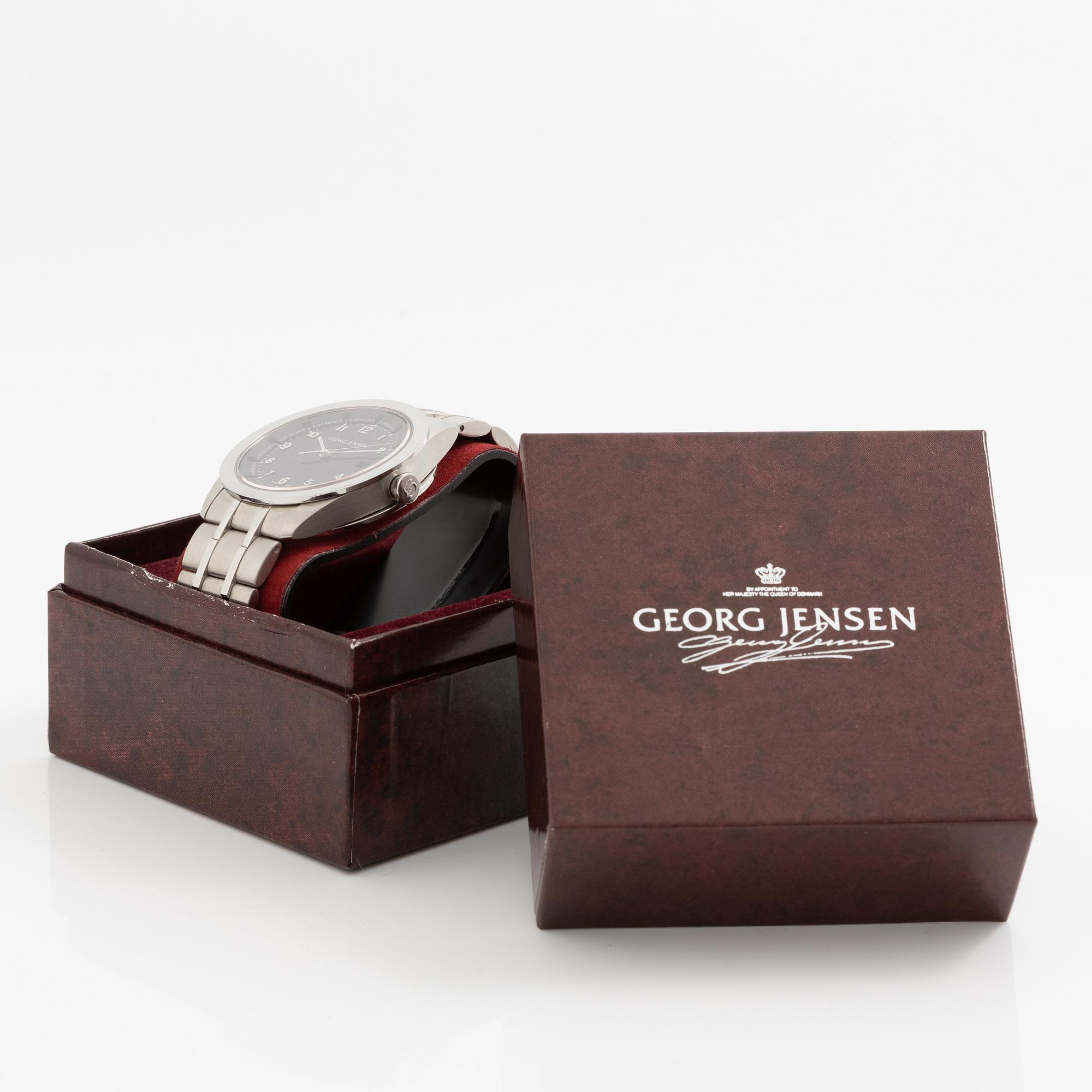 Georg Jensen, Wristwatch, Vice, design Barth, wristwatch, 40 mm.