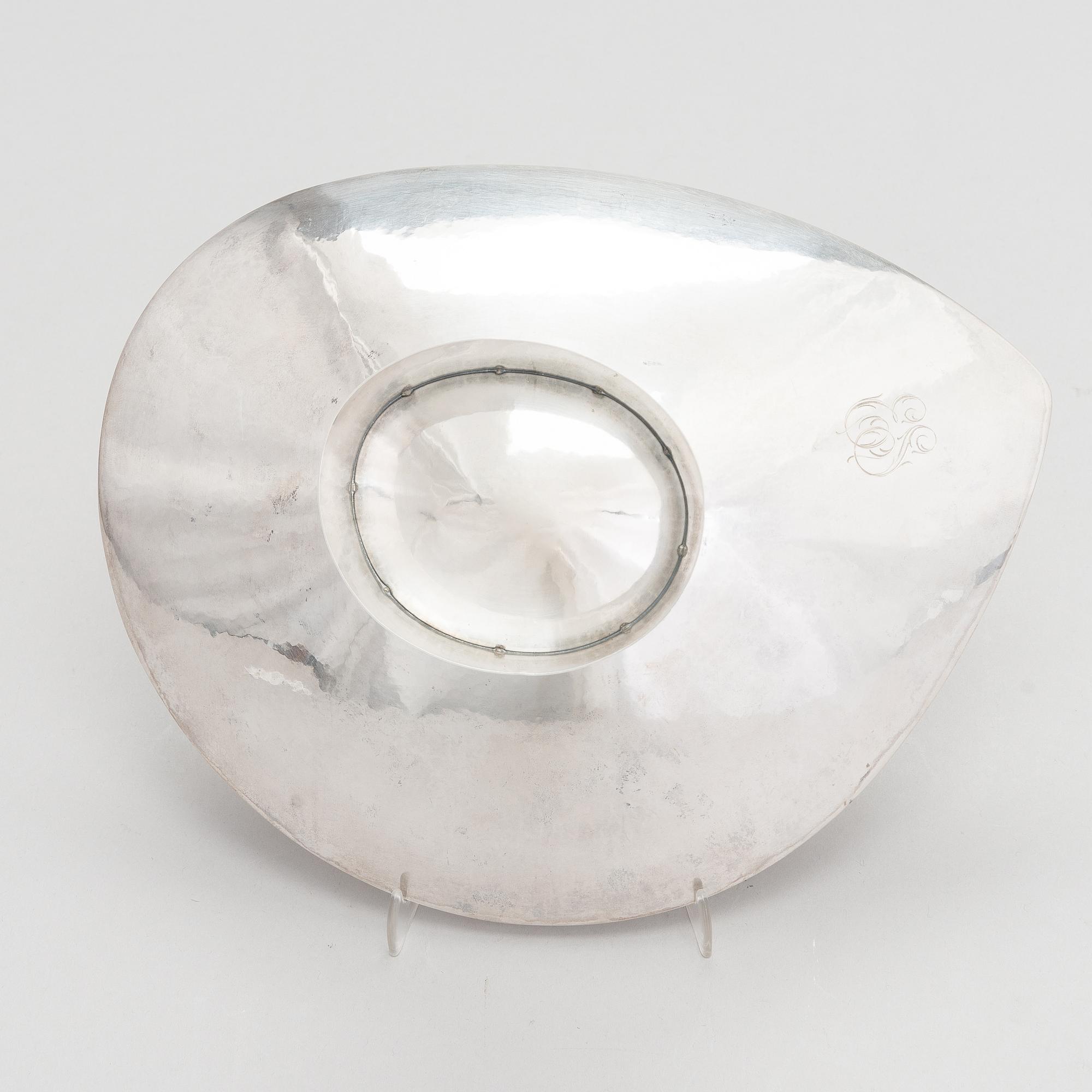 A silver bowl, Pirkan Kulta, Tampere 1968.