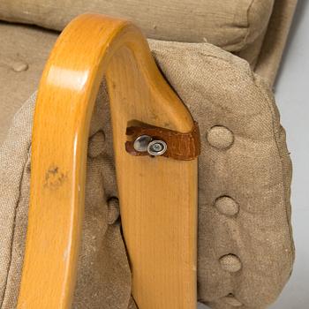 Bruno Mathsson,  fåtöljer ett par, "Pernilla", Dux, 1900-talets slut.