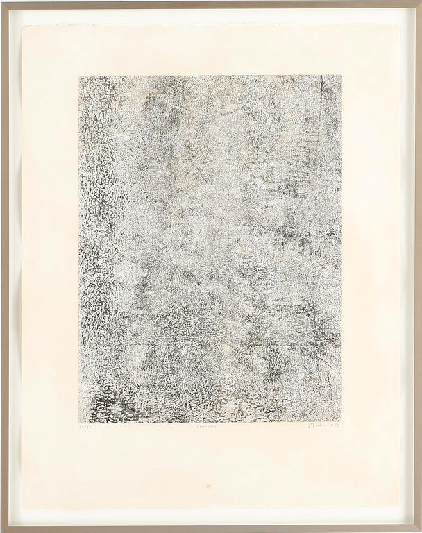 JEAN DUBUFFET litografi, signerad och daterad -59 numrerad 19/30.