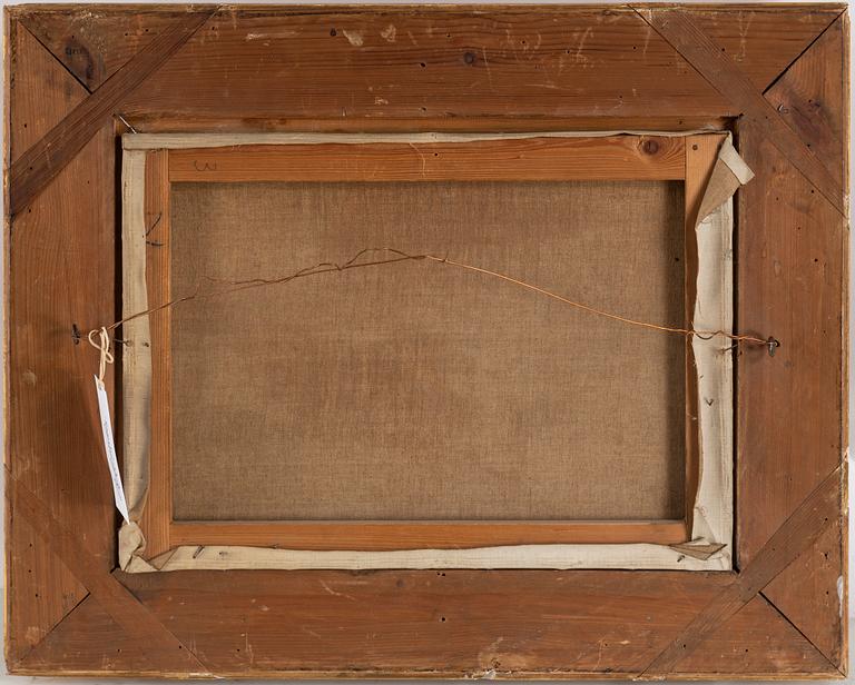 CHARLES LOUIS SIGNORET, oil on canvas, signed.