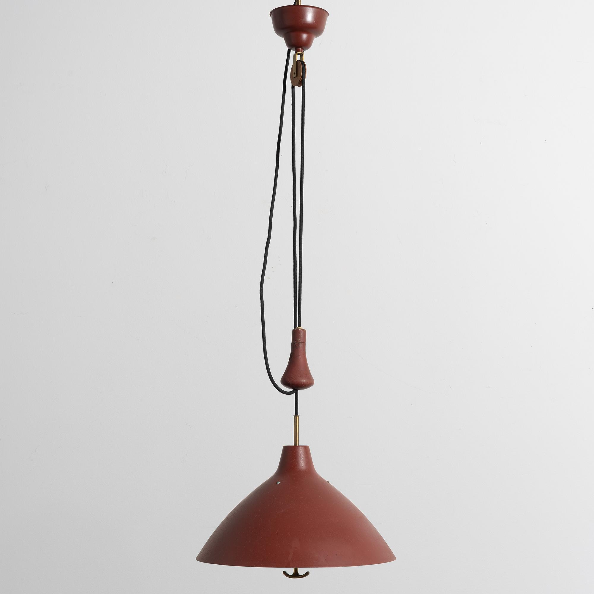 Asea, a ceiling lamp model "1617", 1950s.