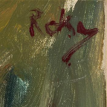 CHARLES ROKA, oil on canvas, signed Roka.