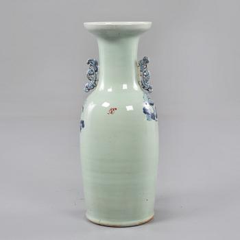 URNA, porslin, Kina, 1800-tal.