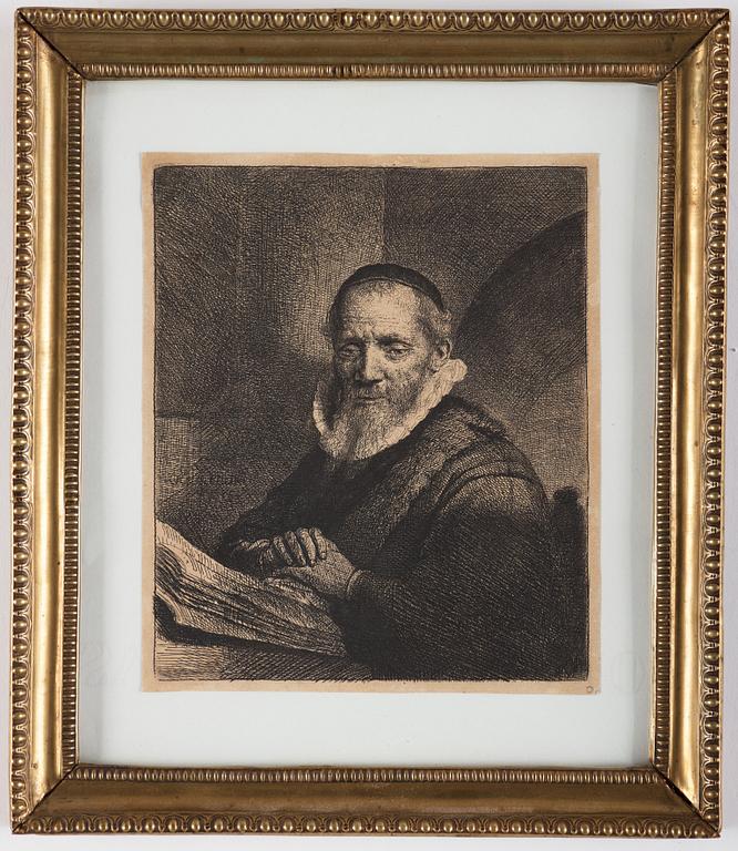 Rembrandt Harmensz van Rijn, "Jan Cornelis Sylvius Preacher".