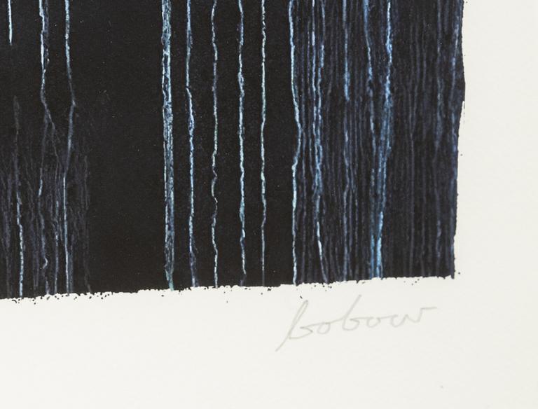 Bobo Wallmansson, gliceéprint, signerad och numrerad 12/40.