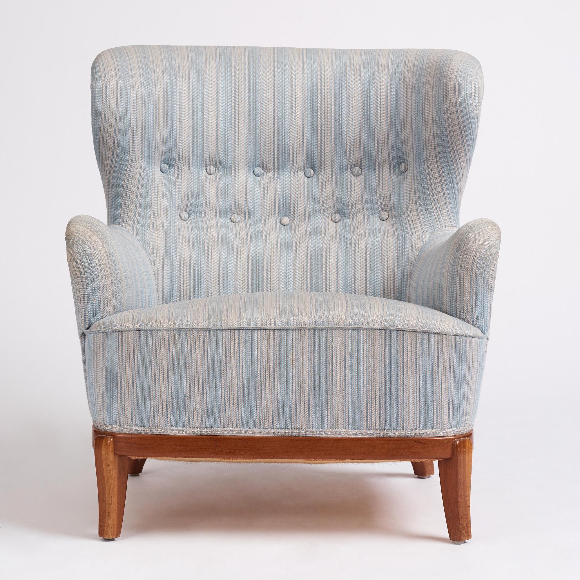 Carl-Axel Acking, an easy chair, for the Stockholm Association of Crafts, 1950s.