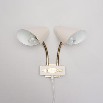 VÄGGLAMPA, Aris, Arisuo Oy, Finland, 1900-talets mitt.