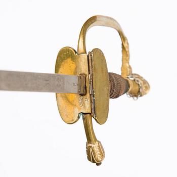 An early 20th Century Russian short sword, model 1798.