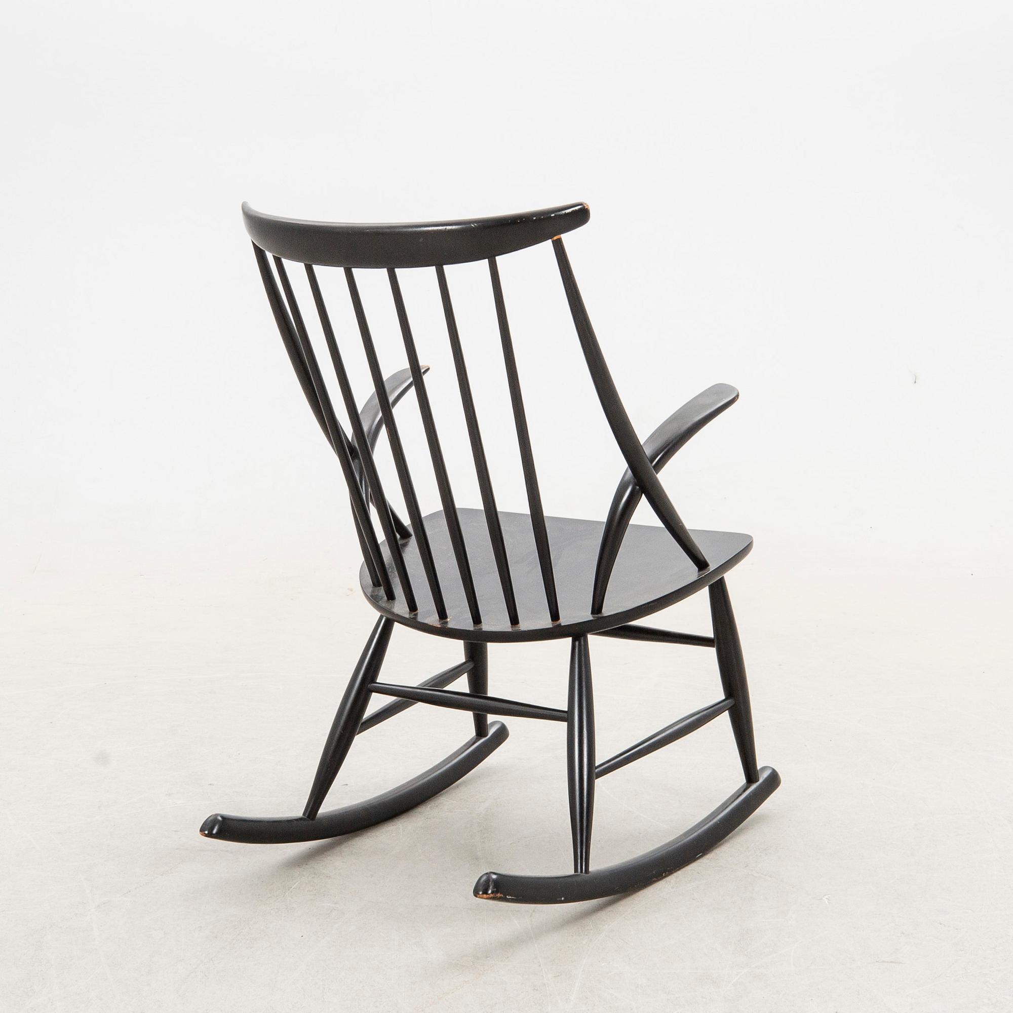 Illum Wikkelsø, gungstol, "Gyngestol Nr. 3", Eilersen, 1900-talets mitt.