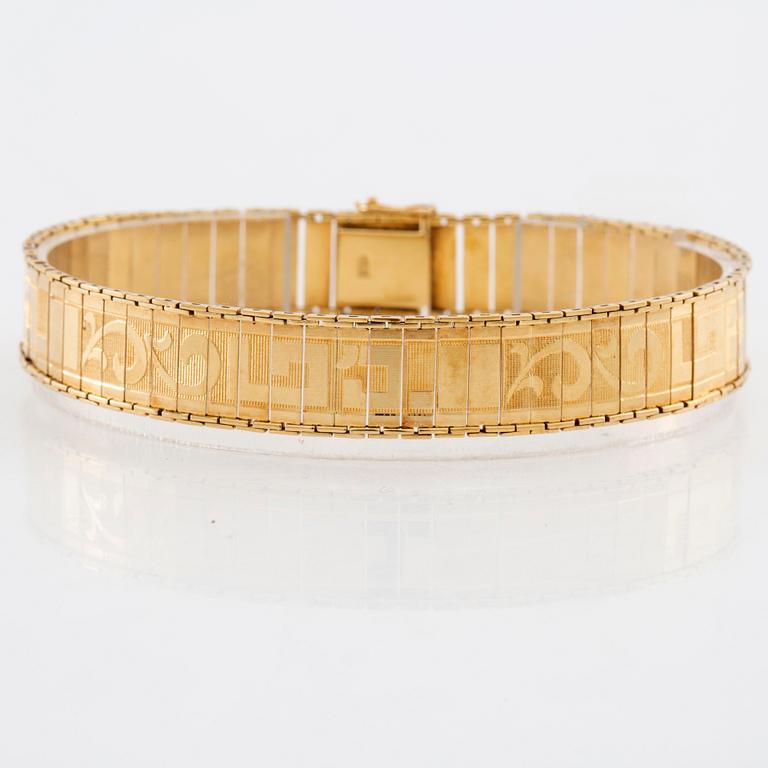 Bracelet 18K gold.