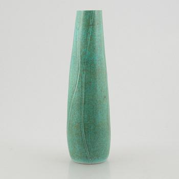 Carl-Harry Stålhane, a stoneware vase, 'Frusen musik', Rörstrand circa 1948.