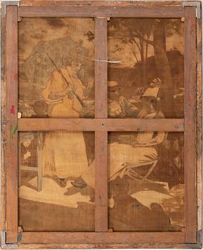Vicke Andrén, Courting on the Terrace.