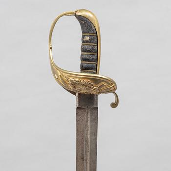 Saber, Swedish, 19th century.