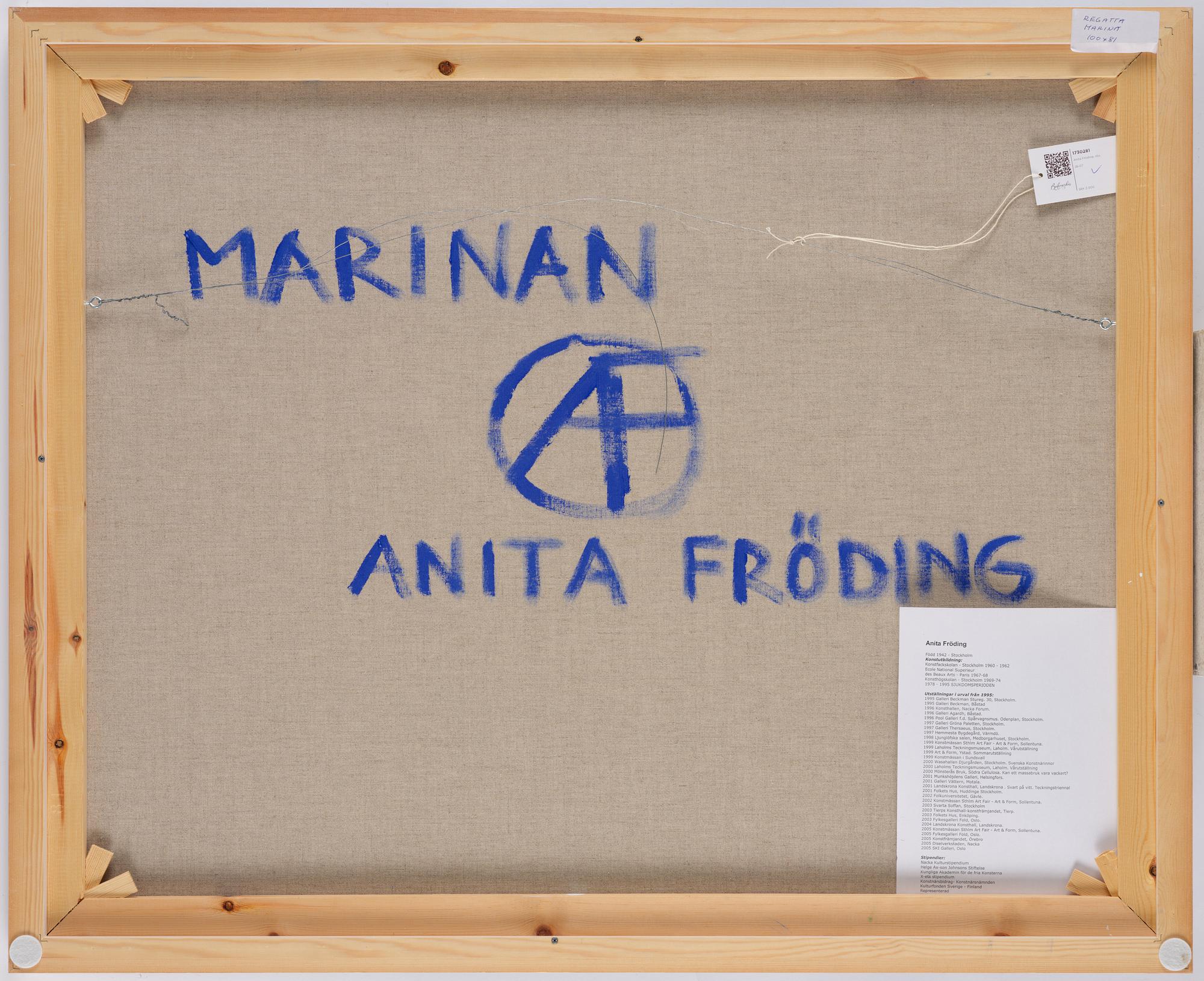 Anita Fröding, 'Marinan.'.