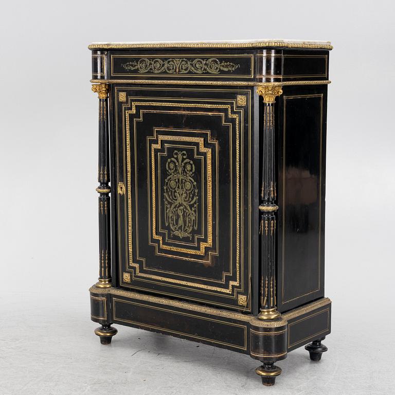 Skåp, Boulle-stil, omkring 1900.