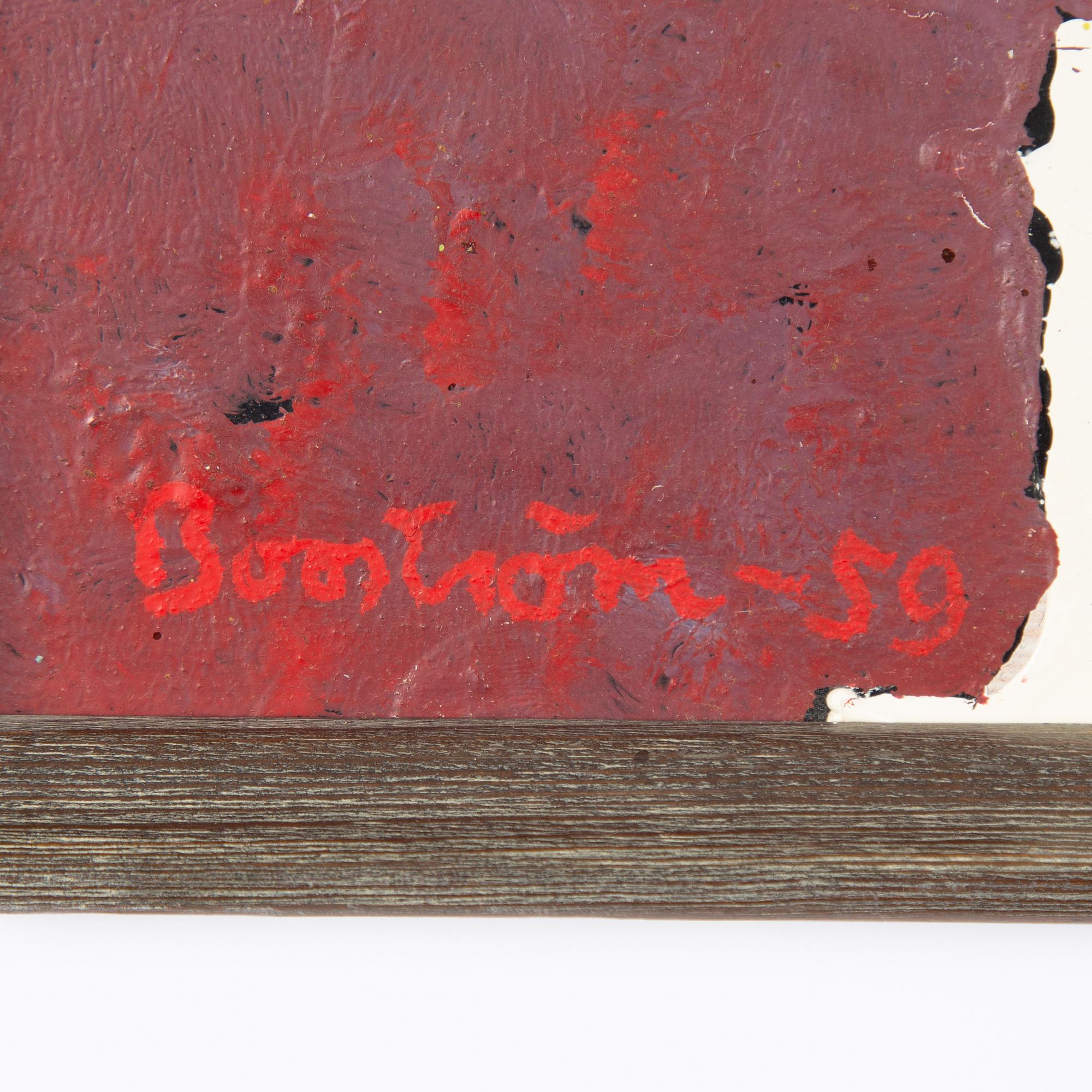 Harry Booström, "Islossning".