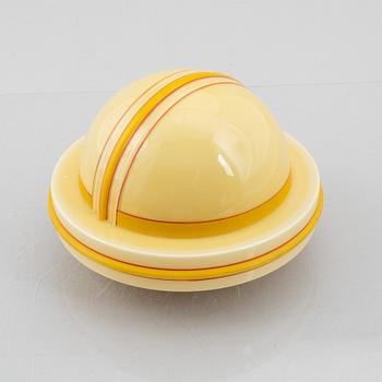 Ceiling lamp, functionalist, possibly Poland, 1930s.
