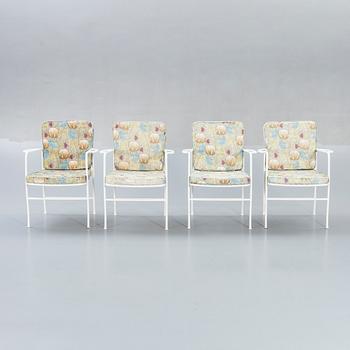 Josef Frank, a set of five garden chairs later part of the 20th century.