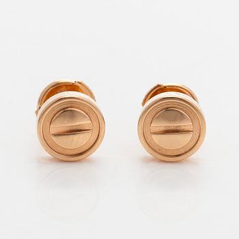 Cartier, Örhängen, "Love", 18K guld.