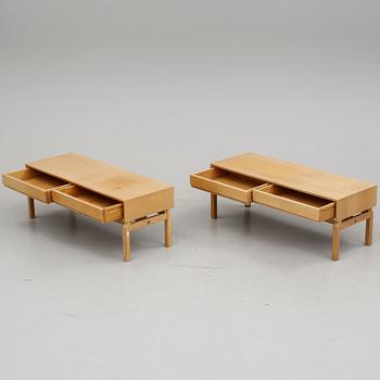 BÄNKAR, ett par, Erik Wörtz, 1960-tal.