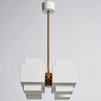 Hans-Agne Jakobsson, a ceiling light 'C769 4 P/Selectra', Hans Agne Jakobsson AB, Markaryd Sweden 1960-70s.