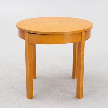 A birch-veneered sidetable, 1930's.