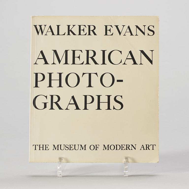 Photo books, 11, Walker Evans.