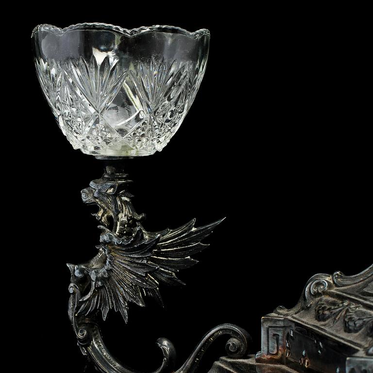 BORDSUPPSATS, nyrenässans, 1800/1900-tal.