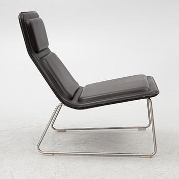 Jasper Morrison, An armchair, "Low and Pad", Cappelini, Italy.