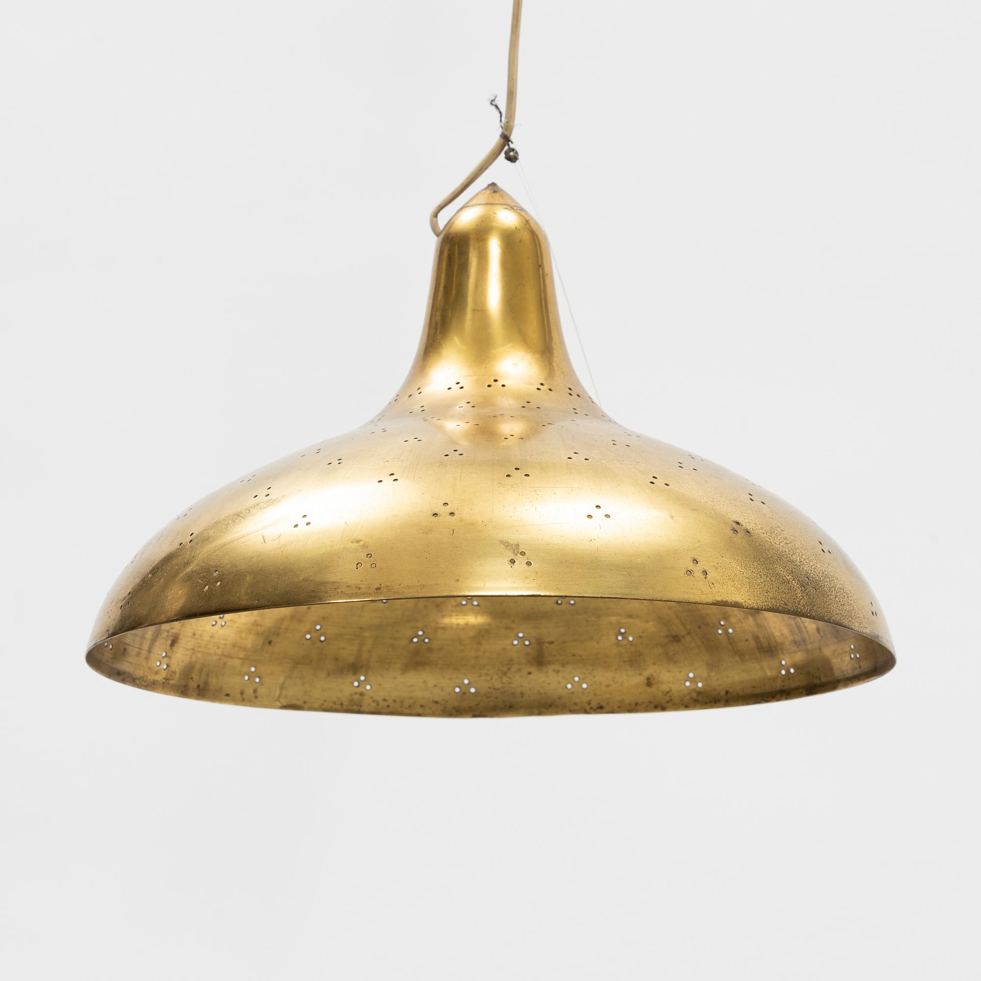 Taklampa, Scandinavian Modern, Finland, 1940/50-tal.