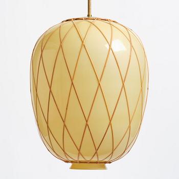 Harald Notini, a ceiling lamp model "11555", Arvid Böhlmarks Lampfabrik, Stockholm, 1940s.