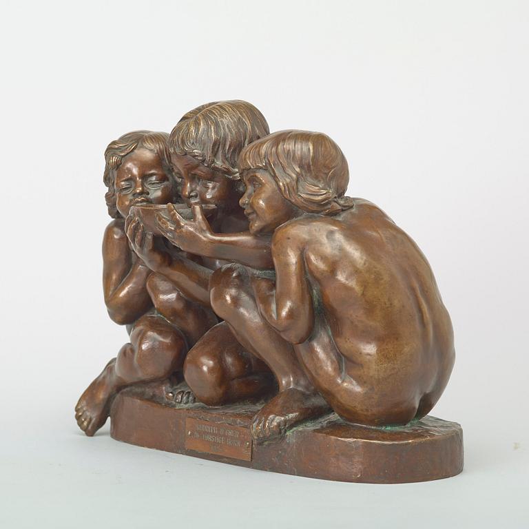 Rudolf Tegner, "De tørstige børn".