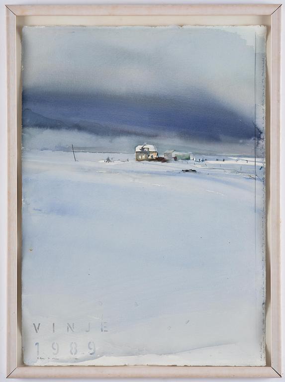 Lars Lerin, Untitled.