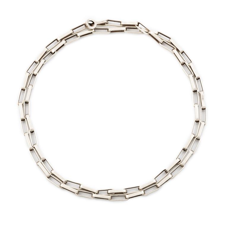 Karl-Ingemar Johansson, collier, silver, Göteborg, 1971.