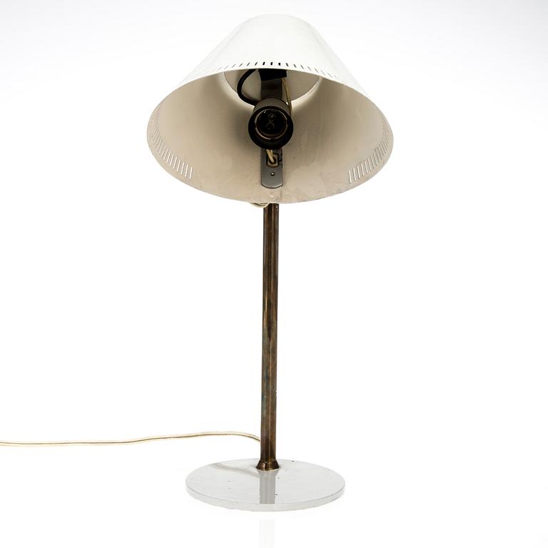 BORDSLAMPA, Paavo Tynell, stämplad Idman. 1900-talets mitt.