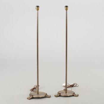 A pair of 1940/50's floor lamps.