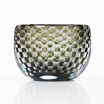 Ingeborg Lundin, an ariel glass vase, Orrefors 1959.