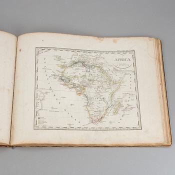 ATLAS, "Stieler´s Schul-Atlas", 1800-talets mitt.